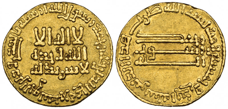 Abbasid, temp. al-Mansur (136-158h), dinar, 151h, 4.26g (Album 212; Lowick 234),...
