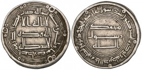 Abbasid, temp. al-Mansur (136-158h), dirham, Istakhr 138h, 2.85g (Lowick 2050; SCC -), very fine, rare

Estimate: GBP 100 - 150