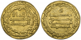 Abbasid, al-Mu‘tasim (218-227h), dinar, Madinat al-Salam 220h, 4.19g (Bernardi 151Jh), very fine

Estimate: GBP 250 - 300