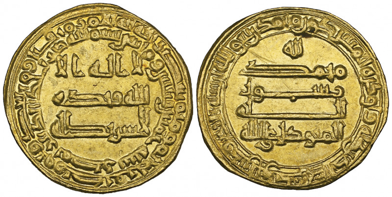 Abbasid, al-Mutawakkil (232-247h), dinar, Misr 235h, 4.03g (Bernardi 155De), min...