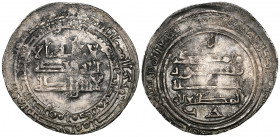 Abbasid, al-Muti‘ (334-363h), dirham, Madinat Atakiya 354h (sic, for Antakiya), of standard Abbasid type and naming the caliph only, 2.54g (Album 265;...