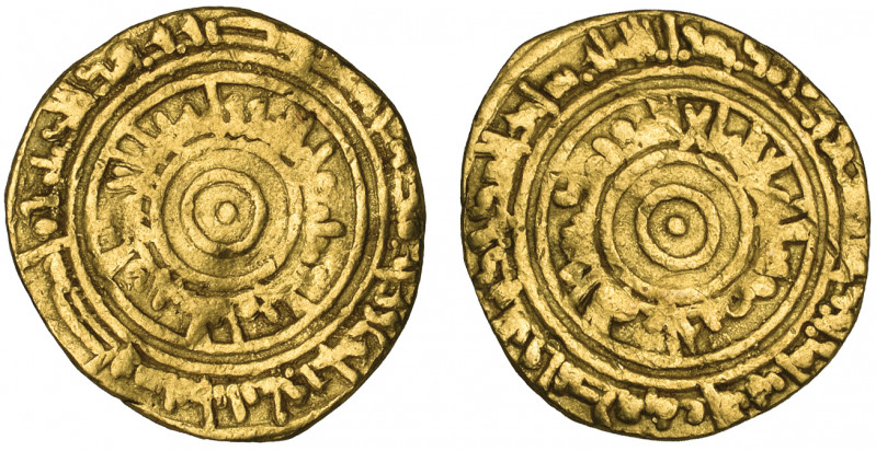 Fatimid, al-‘Aziz (365-386h), dinar, Filastin 382h, 3.48g (Nicol 681a), fine to ...