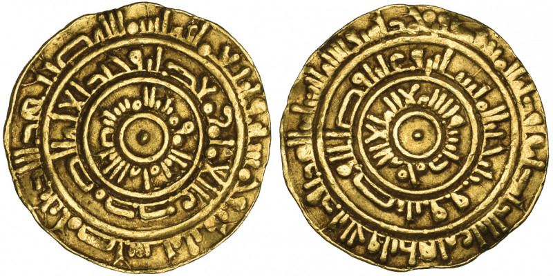 Fatimid, al-Mustansir (427-487h), dinar, Misr 452h, 3.31g (Nicol 2135), edge sha...