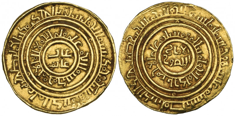 Fatimid, al-Amir (495-524h), dinar, Misr 510h, 3.80g (Nicol 2530), possibly a Cr...