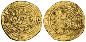 Ayyubid, Saladin (567-589h), dinar, al-Qahira 586h, 5.22g (Balog 46), almost very fine

Estimate: GBP 200 - 250