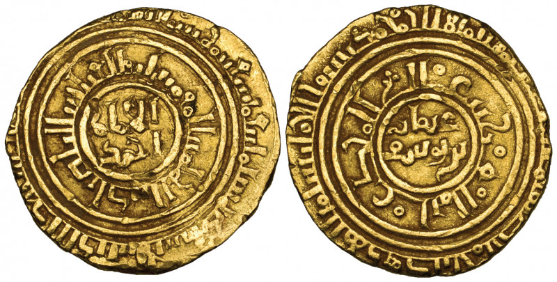 Ayyubid, al-‘Aziz ‘Uthman (589-595h), dinar, al-Iskandariya 594h, 4.11g (Balog 1...