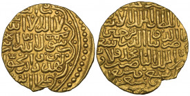 Bahri Mamluk, al-Ashraf Sha‘ban II (764-778h), dinar, Halab 777h, 5.70g (Balog 426), almost extremely fine, rare

Estimate: GBP 400 - 500