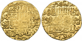 Burji Mamluk, al-Zahir Barquq (Second Reign: 792-801h), dinar, al-Qahira 795h, 9.65g (cf Balog 567), centres a little weak, otherwise extremely fine w...