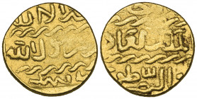 Burji Mamluk, Tumanbay (906h), ashrafi, mint and date not visible, 3.37g (Balog 867), some central weakness on both sides, otherwise very fine and rar...