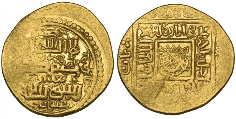 Jalayrid, temp. Shaykh Uways I (757-776h), dinar, Baghdad 7(5)8h, 7.25g (Album T...