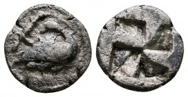 Diobol AR
Macedon, Eion c. 470-460 BC
9 mm, 0,95 g