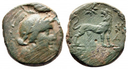Bronze Æ
Ionia, Miletos c. 200-100 BC
19 mm, 3,50 g