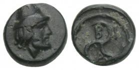 Bronze Æ
Troas, Birytis, c. 350-300 BC
10 mm, 3,1 g