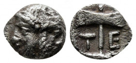 Obol AR
Troas, Tenedos c. 450-387 BC
7 mm, 0,5 g