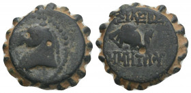 Bronze Æ
Demetrios I Soter, 162-150 BC
17 mm, 4,7 g