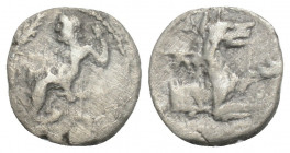 Obol AR
Lycaonia, Laranda, c. 324-323 BC
10 mm, 0,6 g