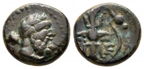 Bronze Æ
Pisidia, Selge, c. 200-100 BC
14 mm, 2,80 g
