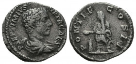 Denarius AR
Geta, AD 209-211, Rome
20 mm, 3,20 g