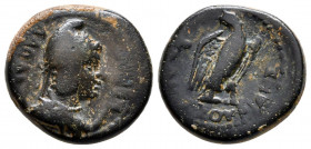 Bronze Æ
Phrygia, Laodikeia ad Lycum. Pseudo-autonomous issue. Time of Tiberius (14-37), Dioskurides, magistrate
17 mm, 3,90 g