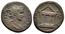 Bronze Æ
Lydia, Sardeis. Pseudo-autonomous issue, AD 69-79
17 mm, 3,60 g