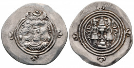 Drachm AR
Sasanian Kingdom, Khosrau II (591-628)
32 mm, 4,10 g
