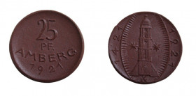 25 Pfennige
Amberg, 1921
25 mm, 3,03 g