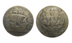 2,50 Escudo AR
Portugal 1940
20 mm, 3,42g