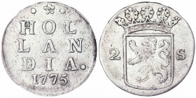 2 Stuivers
Netherlands, Provincies van Niederland (1581-1795)
1,55 g
KM #1775