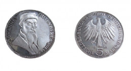 5 Mark AR
Germany 1968, Johannes Gutenberg
30 mm, 11,20 g