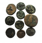 Lot of 10 Greek Coins, SOLD AS SEEN, NO RETURN