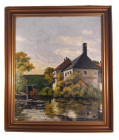Oil Painting, unknown painter, 1921