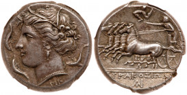 Sicily, Syracuse. Agathokles. Silver Tetradrachm (17.20 g), 317-289 BC