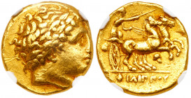 Macedonian Kingdom. Philip II. Gold Stater (8.60 g), 359-336 BC