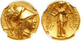 Macedonian Kingdom. Alexander III 'the Great'. Gold Stater (8.56 g), 336-323 BC