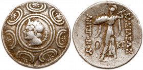 Macedonian Kingdom. Antigonos II Gonatas. Silver Tetradrachm (16.98 g), 277/6-239 BC. VF