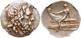 Macedonian Kingdom. Antigonos III Doson. Silver Tetradrachm (17.07 g), 229-221 BC