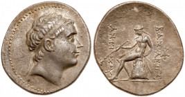 Seleukid Kingdom. Antiochos III. Silver Tetradrachm (16.29 g), 223-187 BC. VF
