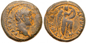 Judea. Herodian Dynasty. Agrippa II. Struck Year 27 (75-7 CE). AE 22 mm (7.70 g)