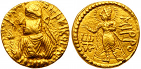 Kushano-Sasanian. Huvishka, ca. AD 260-292. Gold Dinar 7.94 gm