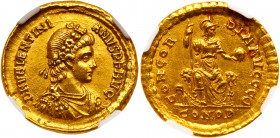 Valentinian II, AD 374-392, Gold Solidus (4.43 g)