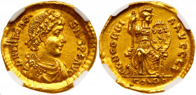 Theodosius I, AD 379-395, Gold Solidus (4.44 g)