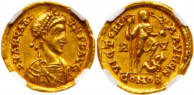 Arcadius, AD 383-408, Gold Solidus (4.46 g)