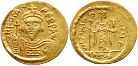 Phocas. Gold Solidus (4.45 g), 602-610