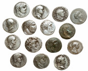 14-piece lot of Syro-Phoencian Silver Tetradrachms