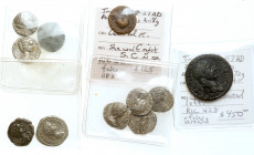 11-piece lot of Roman 2nd Century Coins