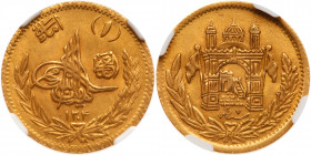 Afghanistan. 1 Amani, SH1304//7 (1925). NGC MS62