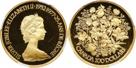 Canada. 100 Dollars, 1977. NGC PF69