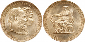 Austria. 2 Gulden, 1879. PCGS MS64