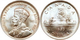 Canada. Dollar, 1935. PCGS MS66