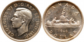 Canada. Dollar, 1946. PCGS MS62